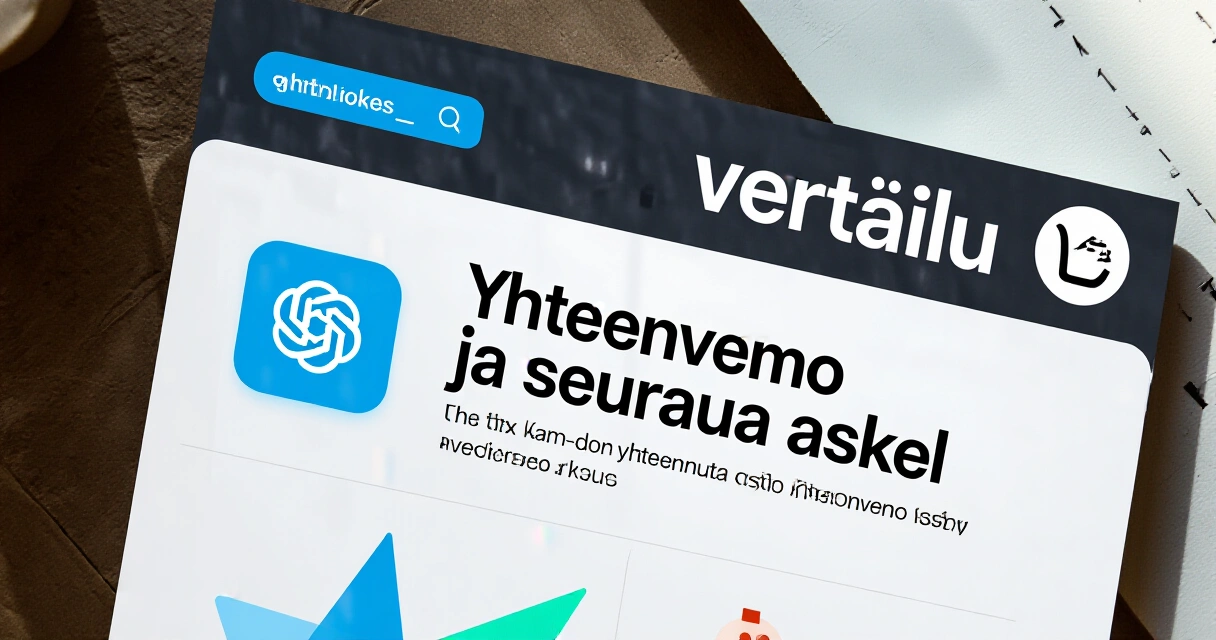 Yhteenveto ja seuraava askel