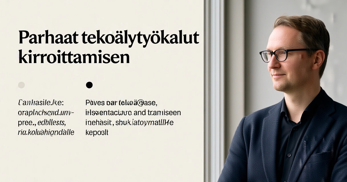 Parhaat tekoälytyökalut kirjoittamiseen